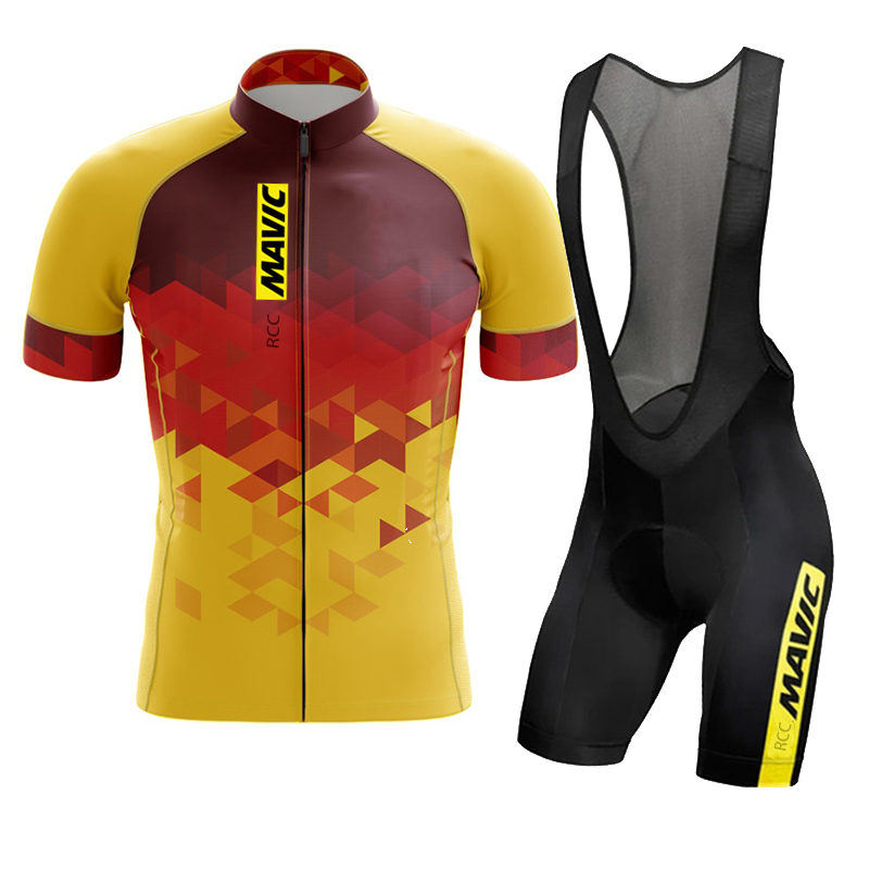 Race Bib - Mavic-conjunto de ciclismo masculino, roupas de