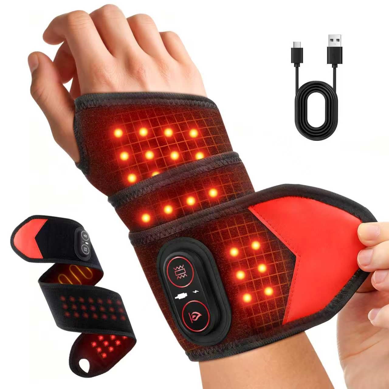 Ankle Brace - Faixa Portátil de Terapia de Luz