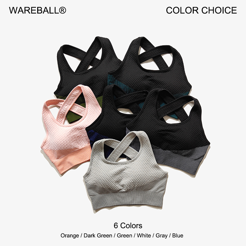 Running Belt - Wareball 6 cores yoga sutiã esportivo