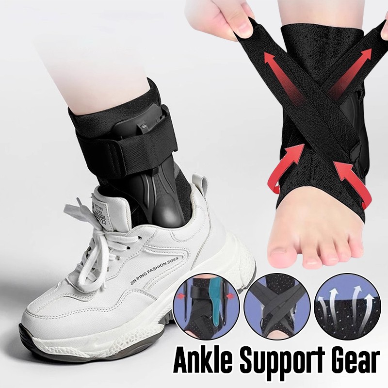 Ankle Brace - 1 unidade Suporte de Tornozelo Ajustável