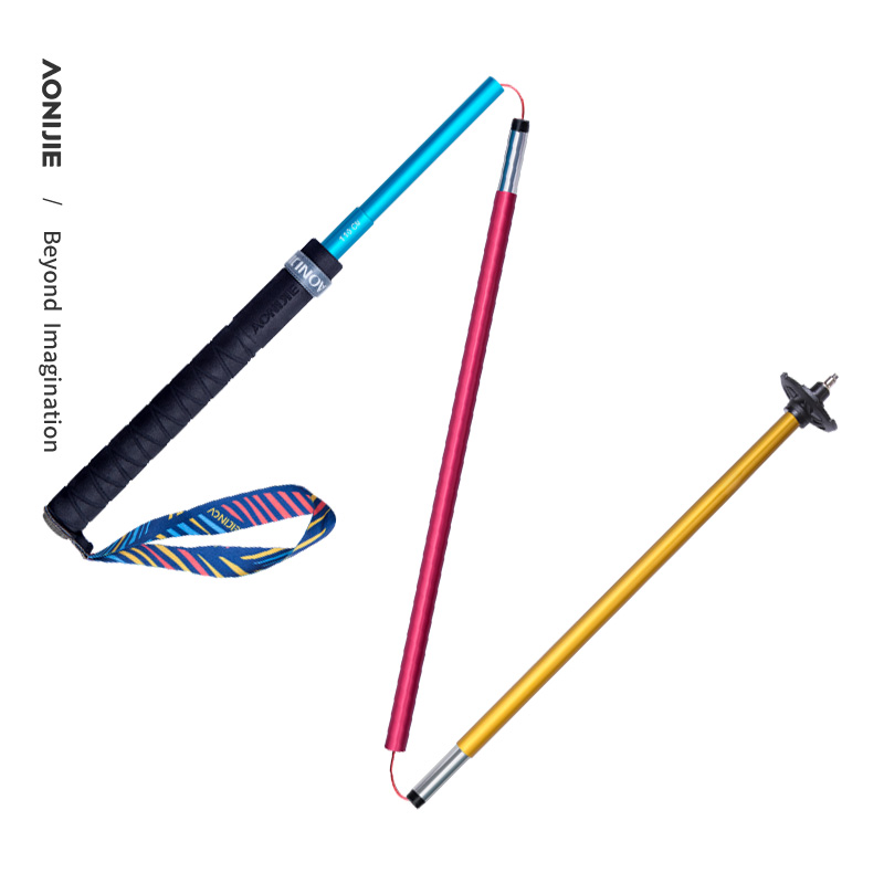 Trekking Pole Carbon - 2 unidades AONIJIE Novo Bastão de