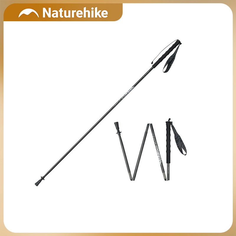 Trekking Pole Carbon - Bastões de Trekking Dobráveis em Fibra
