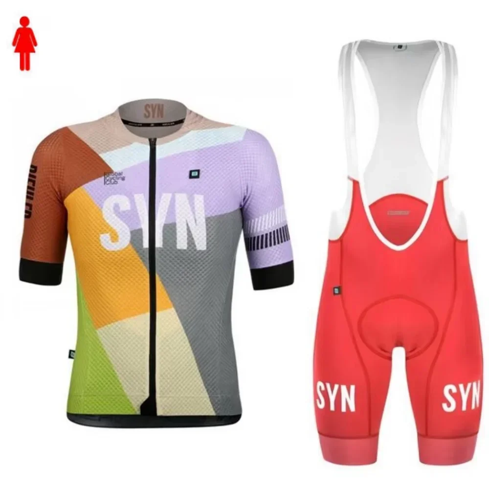 Race Bib - Conjunto de Ciclismo Feminino Profissional SYN: