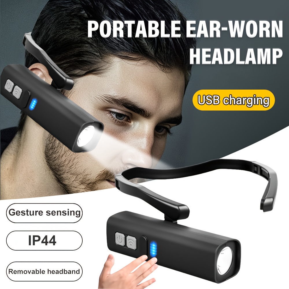 Running Headlamp - Farol com clipe de orelha 2025