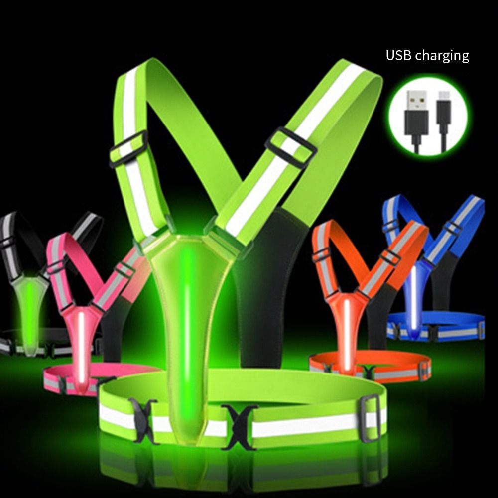 Colete refletor LED recarregáv - Running Visibility Gear avaliação e preço