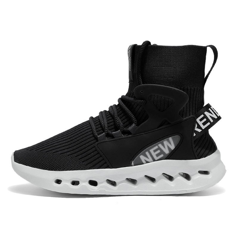 Tênis Masculino Cano Alto Mode - Running Shoes Men avaliação e preço