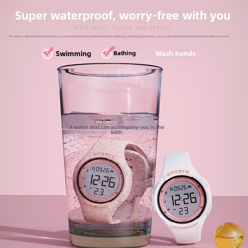 Relógio LED à Prova d'Água de  - Running Watch avaliação e preço