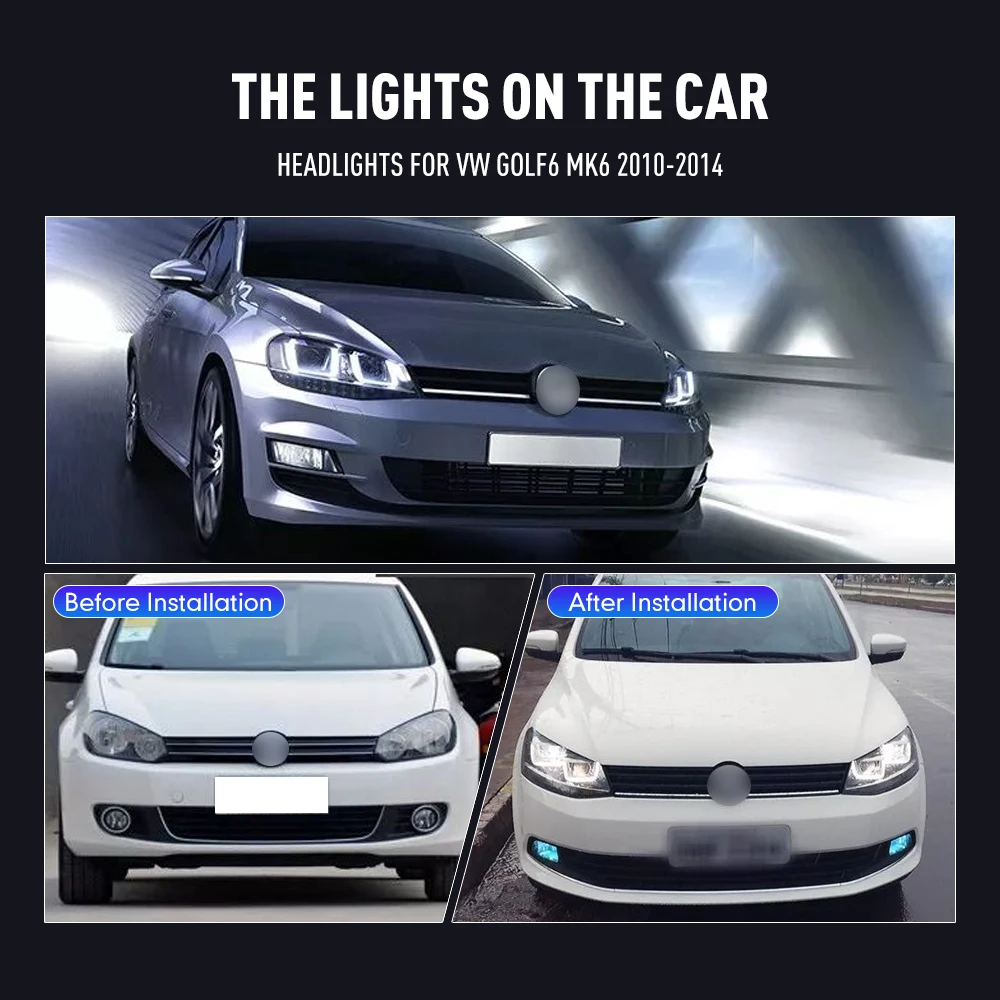 2 pçs estilo do carro lâmpada  - Running Headlamp avaliação e preço