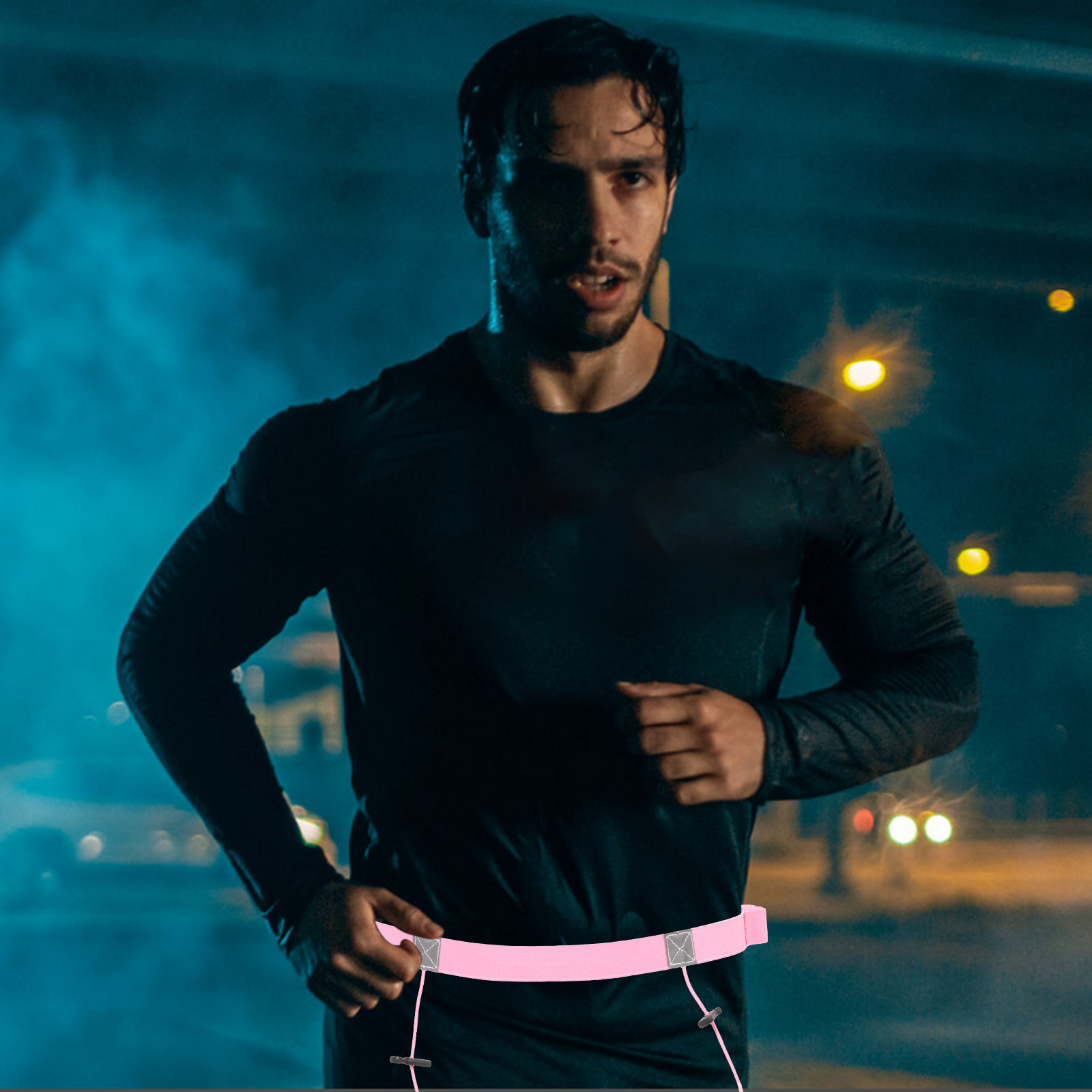 Cinto de corrida refletor e le - Race Bib avaliação e preço