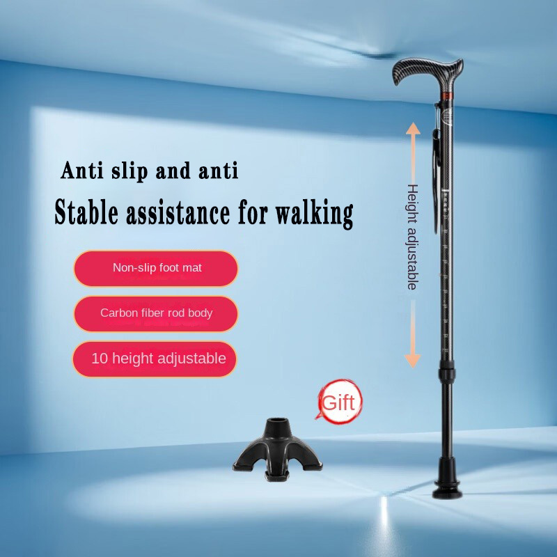 Bastão Telescópico de Fibra de - Trekking Pole Carbon avaliação e preço