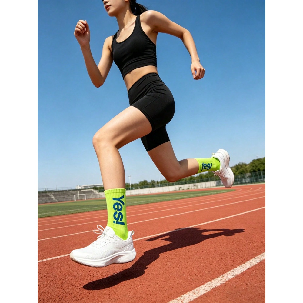 1/4 par de meias com padrão de - Sports Socks avaliação e preço