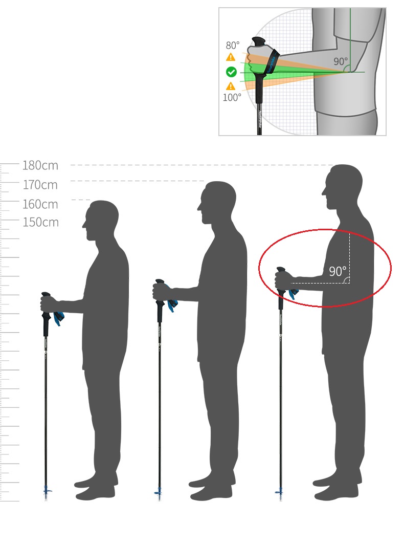 Pioneer fibra de carbono trekk - Trekking Pole Carbon avaliação e preço
