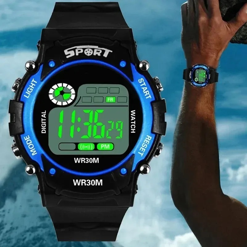 Relógio eletrônico infantil pa - Running Watch avaliação e preço
