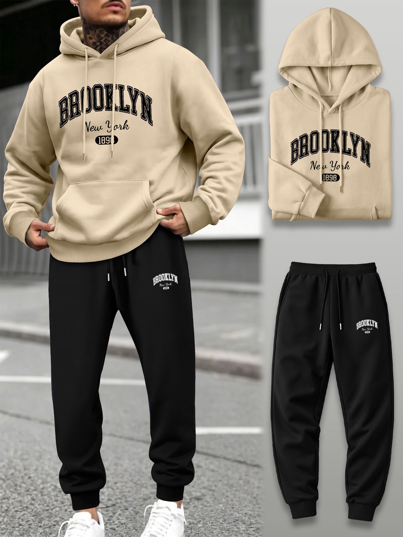 Conjunto de Moletom Masculino  - Joggers Pants avaliação e preço